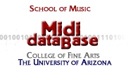 graphic: MIDI Database - School of Music, College of Fine Arts, University of Arizona